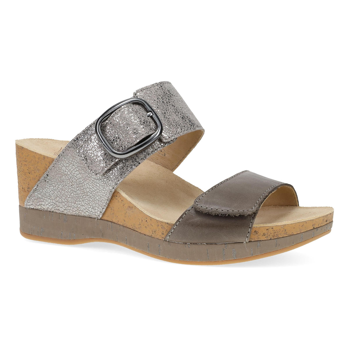 Dansko Quality / Shannon Pewter/Taupe Leather