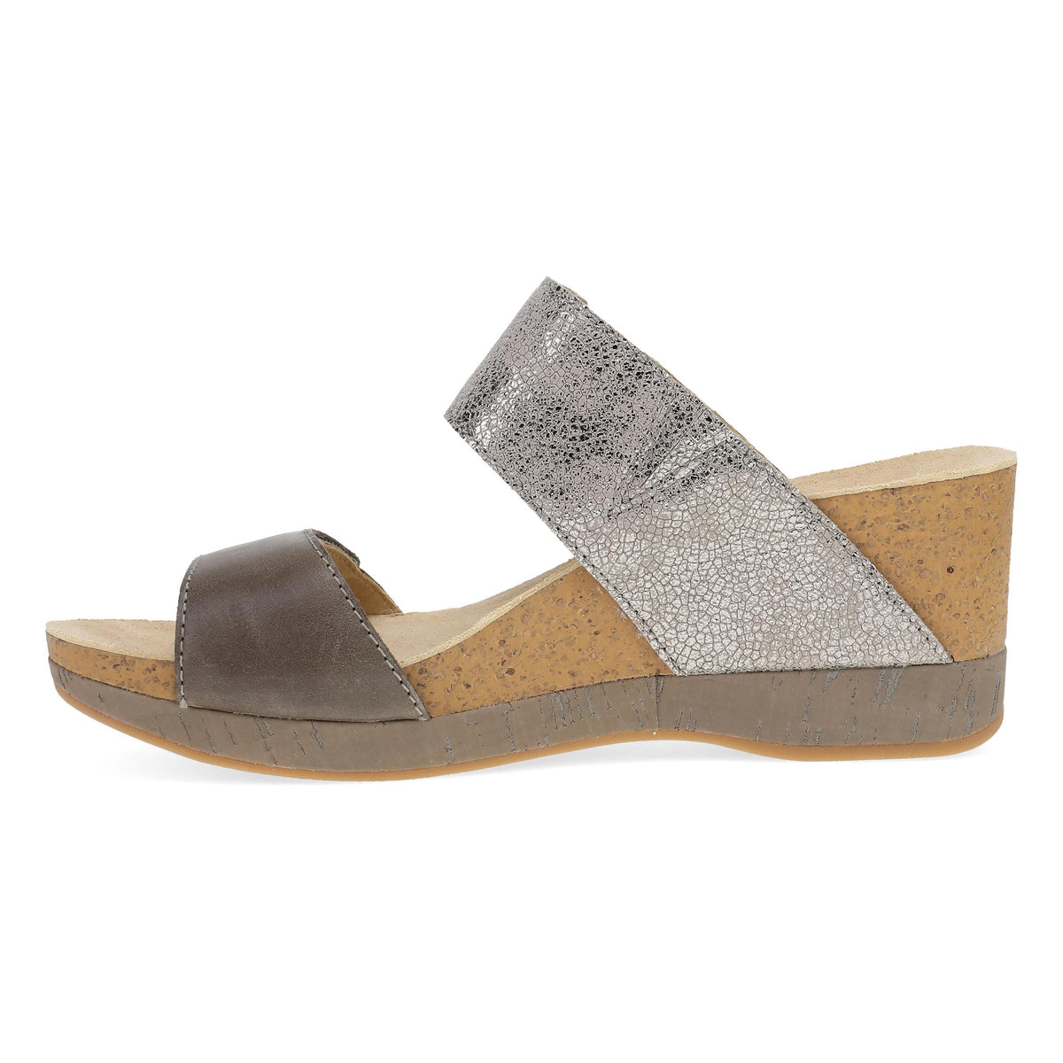 Dansko Quality / Shannon Pewter/Taupe Leather