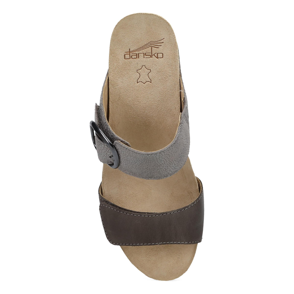 Dansko Quality / Shannon Pewter/Taupe Leather