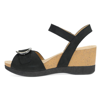 Dansko Discount / Stella Black Milled Nubuck