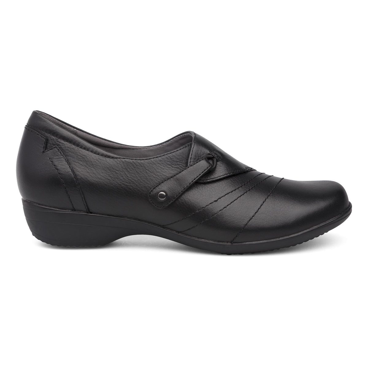 Dansko Essential / Franny Wide Black Leather