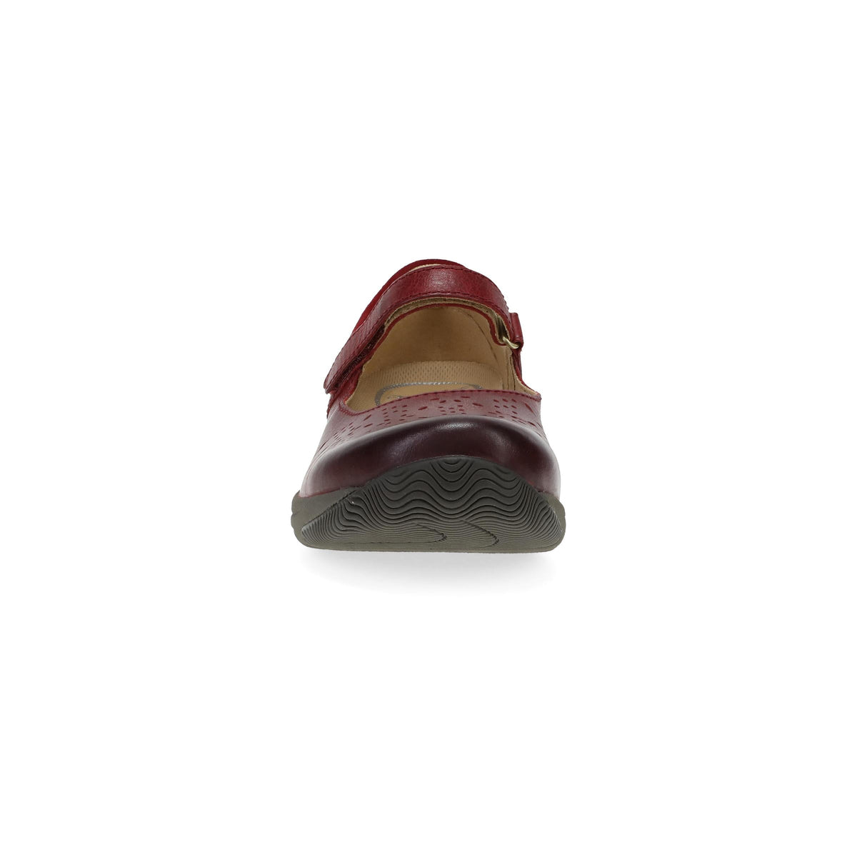 Dansko Trending / Stacy Wide Red Waxy Burnished