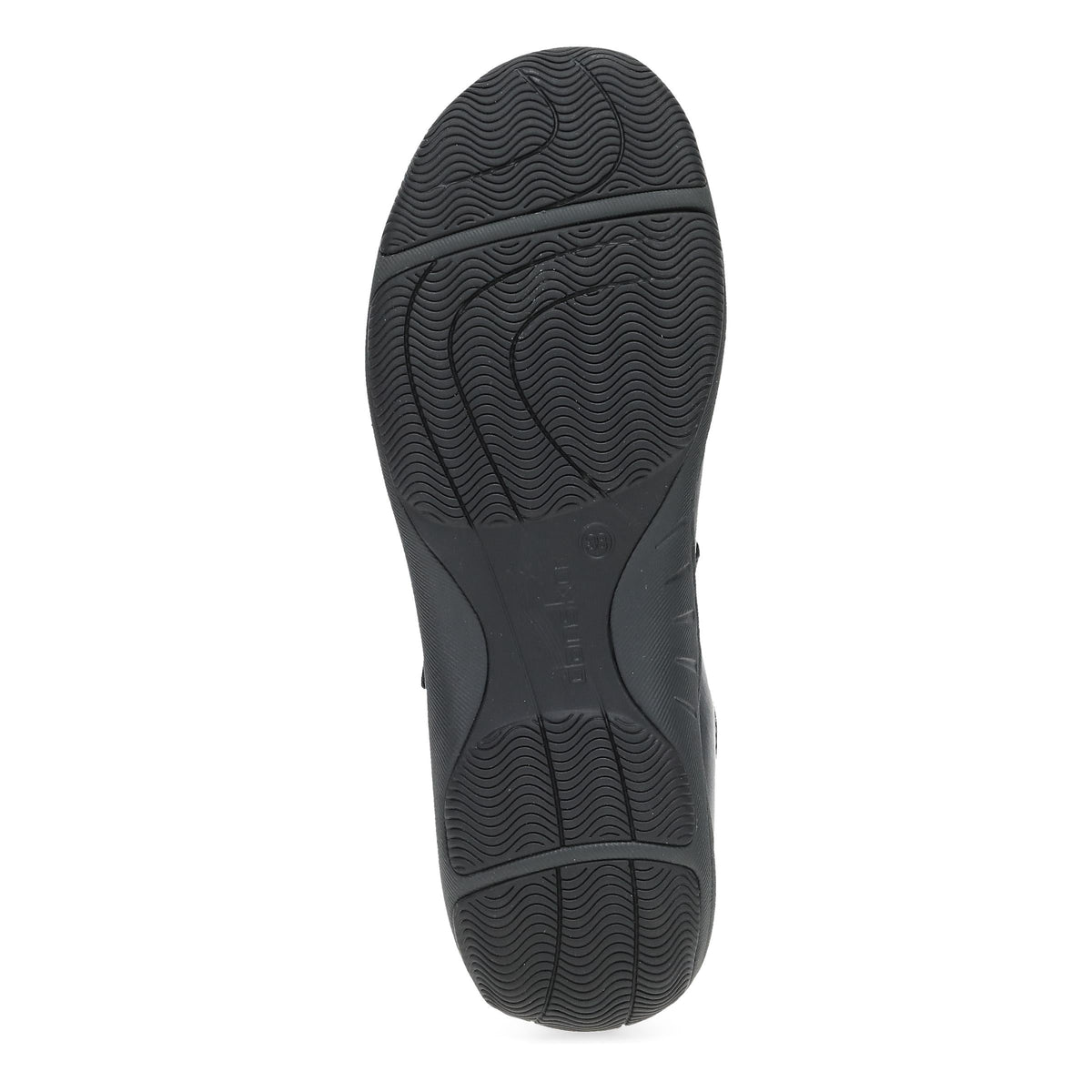 Dansko Great Value / Stacy Wide Black Waxy Burnished