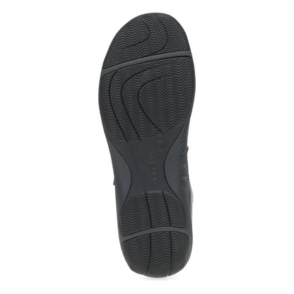 Dansko Great Value / Stacy Wide Black Waxy Burnished