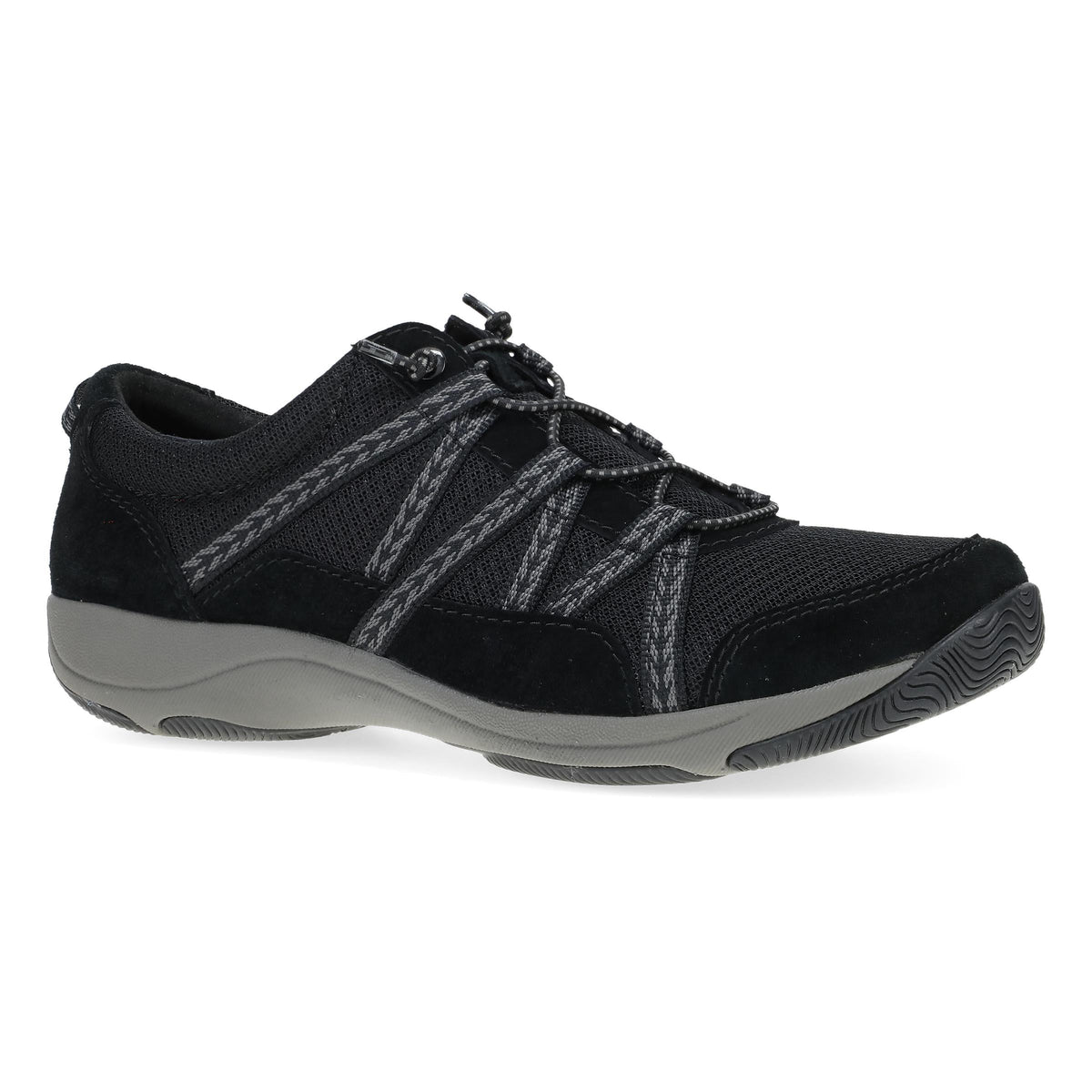 Dansko Essential / Harlyn Wide Black/Black Suede