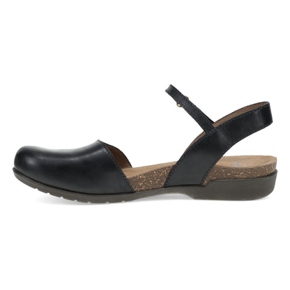 Dansko Quality / Rowan Wide Black Waxy Burnished