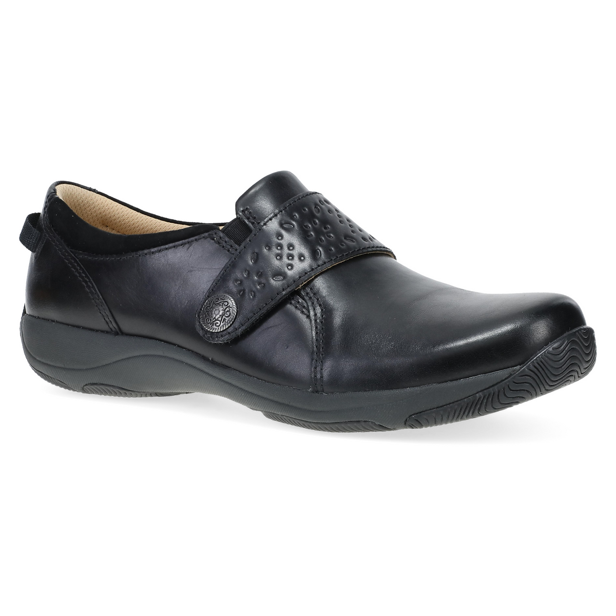 Dansko Sale / Sallie Black Waxy Burnished