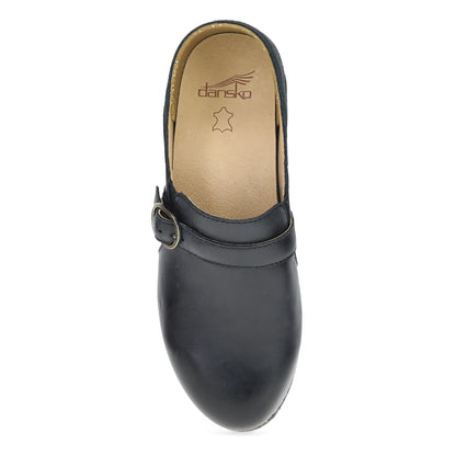 Dansko Discount / Margaret Black Burnished Calf