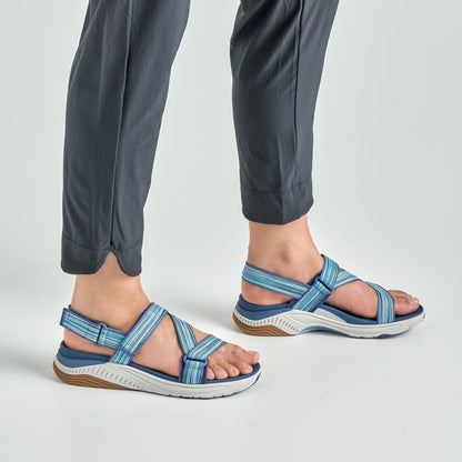 Dansko Classic / Rayna Blue Multi Webbing