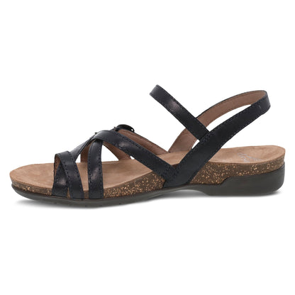 Dansko Hot Sale / Roslyn Black Waxy Burnished