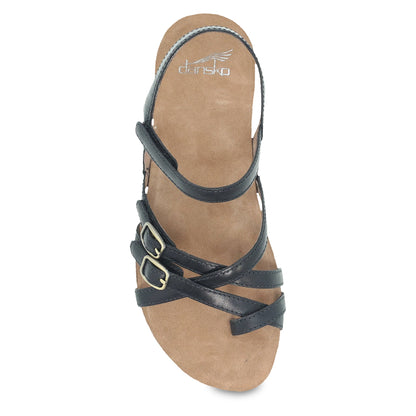 Dansko Hot Sale / Roslyn Black Waxy Burnished