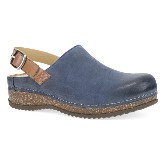 Dansko Discount / Merrin Blue Burnished Suede