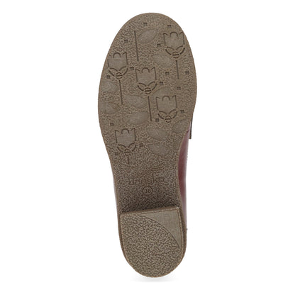 Dansko Classic / Danica Plum/Chocolate Waterproof Burnished