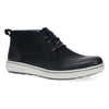 Black Burnished Suede Sneaker