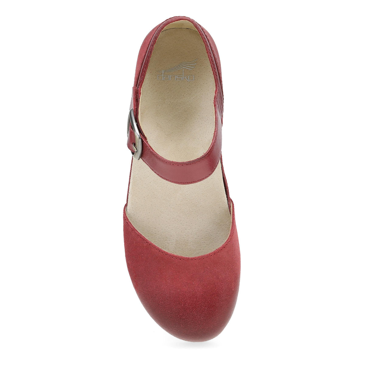 Dansko Trending / Mae Red Burnished Suede
